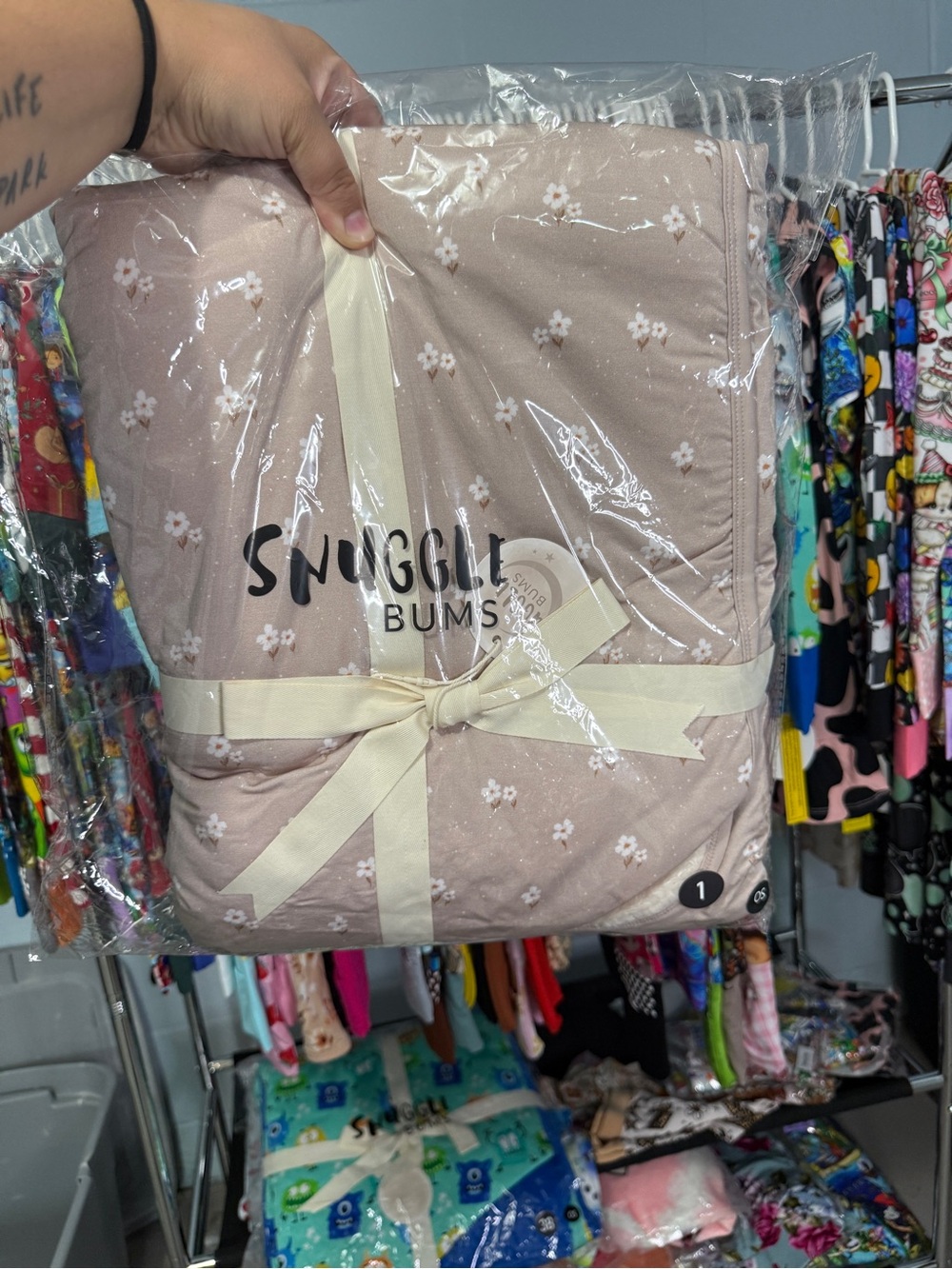 Snuggle Bums Plush blanket